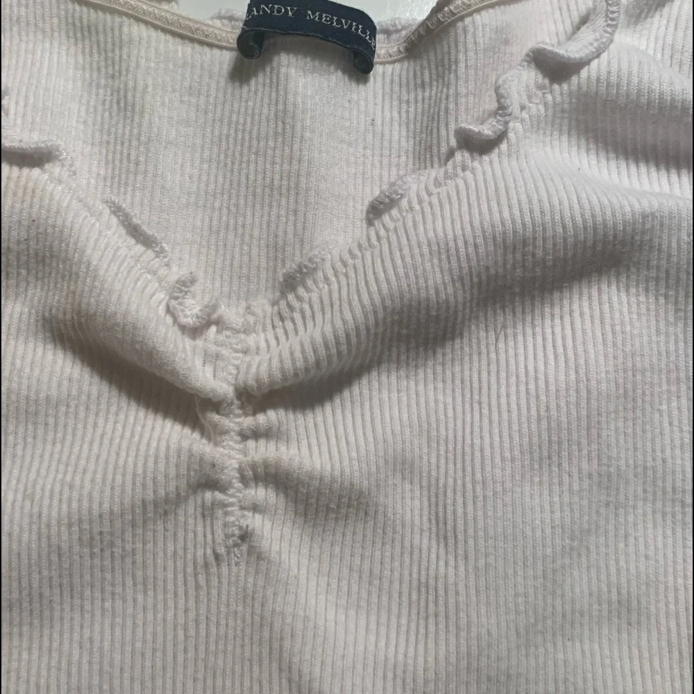 Brandy Melville White Tank Top Cami - Picture 3 of 8